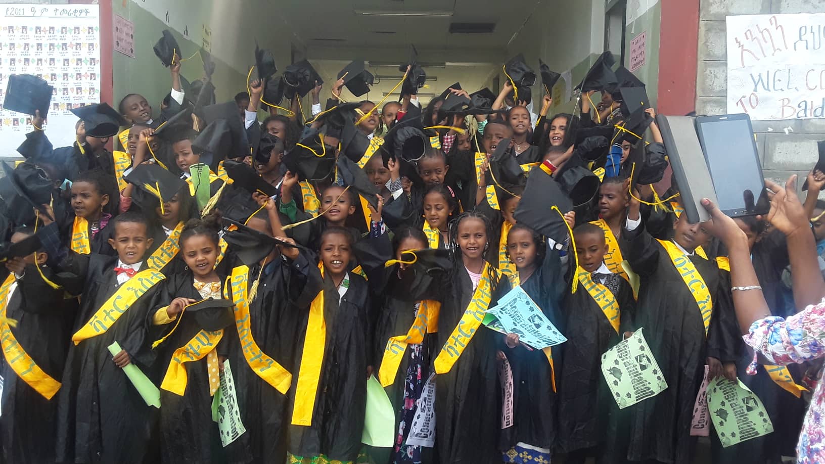  Kindergarten 3: Background – Partnerschaft Vaterstetten – Alem Katema Bildidee 